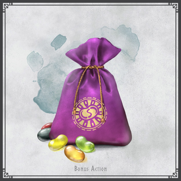 Violet Bag of Spellybeans