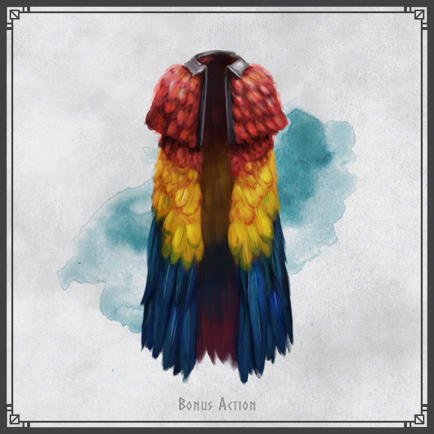 Cloak of the Crimson Macaw
